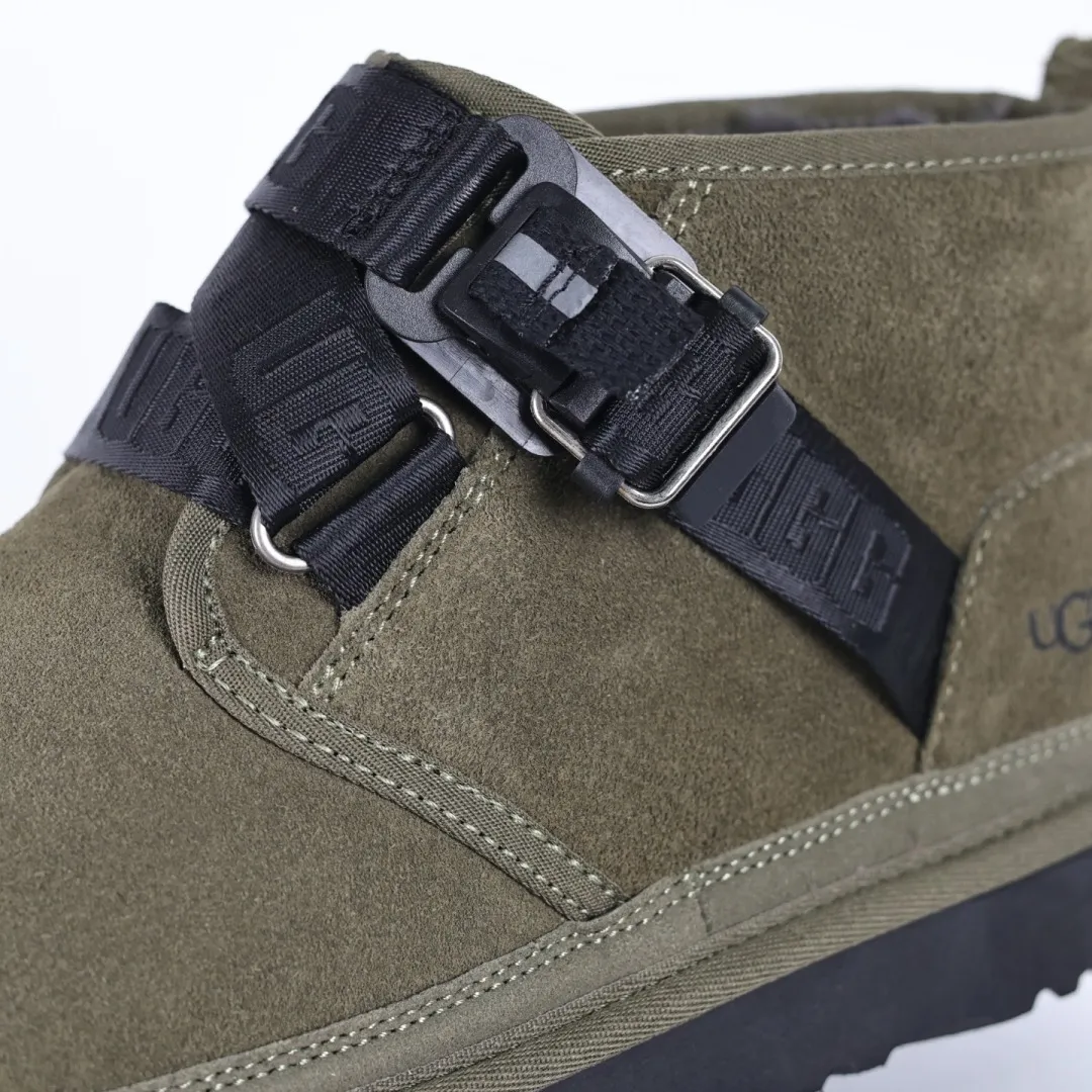 Copywriting price 💰660 Core recommendation Good price Platform foreign trade exclusive UGG Neumel Snapback men's snow boots 1118570 Foreign trade platform Z-exclusive high-end retail quality Produced by ten-year-old brand shoemaking foundry production line Pay attention to every detail Longfeng A-grade genuine sheep fur integrated Made in full compliance with the ZP process Size: 39 40 41 42 43 44